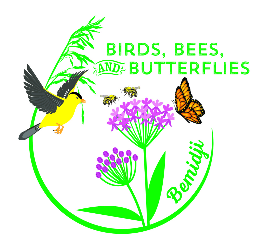 Birds, Bees, and Butterflies Bemidjilogo
