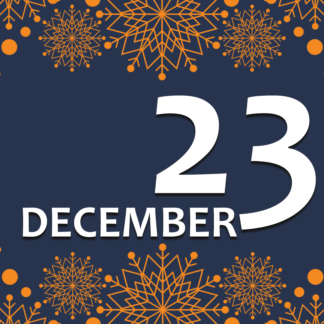 DEC 23blue and orange square ad.