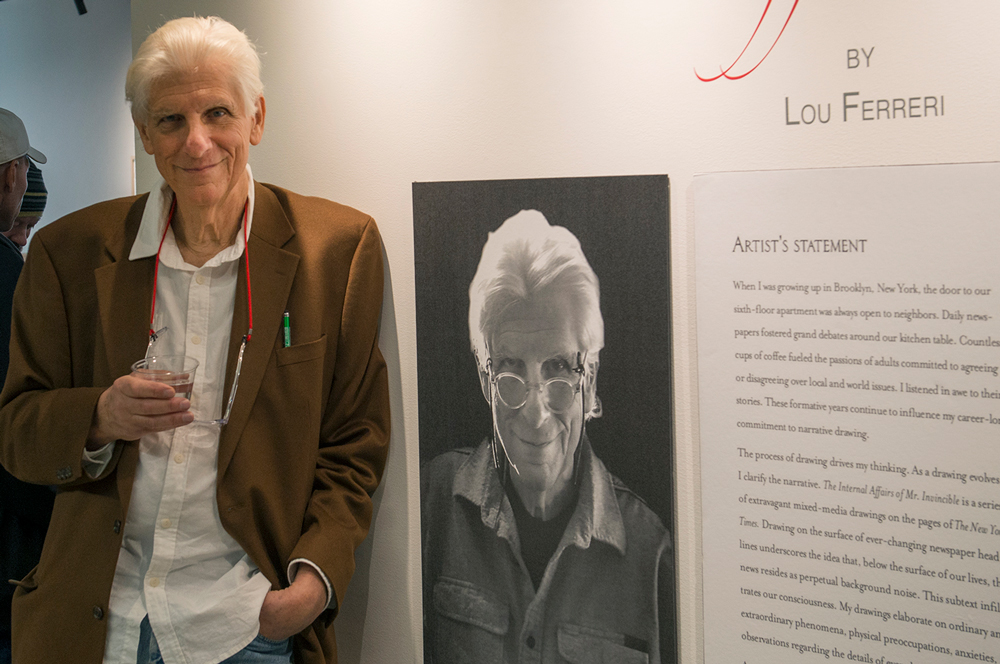 Artist statement by Lou Ferreri.